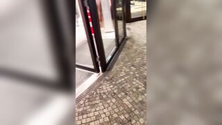 Evil Woman -  Strapon Play In H&m Changing Room Shame I Couldn't Pound Him Hard, But(..) 10