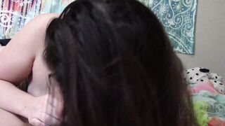 Leena Mae - POV Blowjob And Cowgirl With Creampie