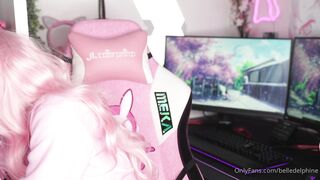 Belle Delphine   04 09 2020 Plushie Gun Behind The Scenes (1)