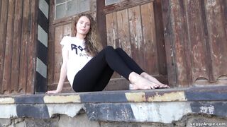 Leggy Angie - Dirty Soles