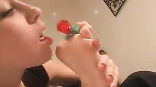 Karyna Self Foot Worship