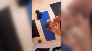 Heidi Grey   First Pov From Above Sucking Coach Barnes’ Cock Till He Cums All Over My Tits 