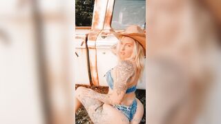 Vicky Aisha - Farm Girl Tease