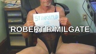 ROBERT R  MILGATE DANCING IN TAN PANTYHOSE AND HIGH HEELS