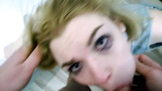 deepbunnyhole  - Rough POV Facefuck Russian Teen Part 2