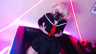 Black Kitsune - Toga Blowjob, Titjobs,Anal & Electrilay