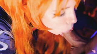MollyRedWolf - Hot Slut Asuka Langley DP, 3cumshot
