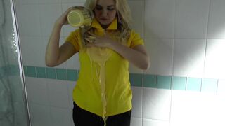 Bad Dolly - Polo Shirt Wam Food Sploshing