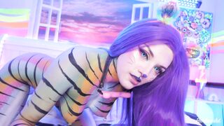 MissRainbowslut - Rainbow Tiger Needs Her Milk