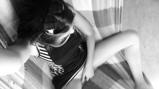 misssweetteen - Masturbation On The Balcony