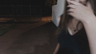 misssweetteen - Smoking And Masturbation In The Street