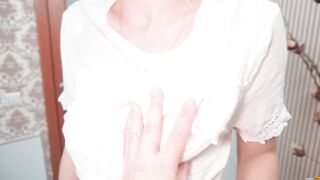 LuxuryMur - Wet Tank Top On - Cumshot On Her Face - 1080p