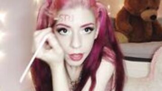 PuppyGirlfriend - Dumb Ahegao Girl Deepthroat Fingering