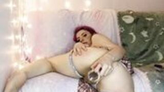 PuppyGirlfriend - Hentai Girlfriend Plays With Herself